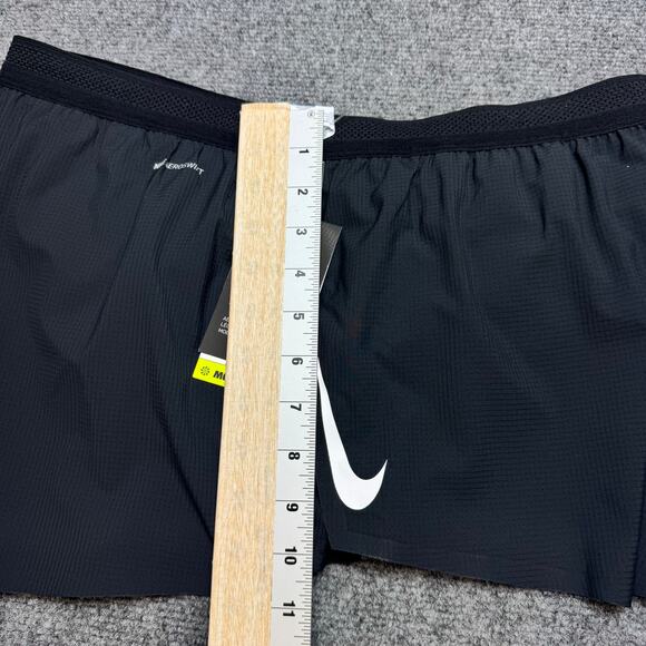 Nike Aeroswift Dri Fit Adv 2 Mens Large Running Shorts Black CJ7837-010 - Picture 6 of 8